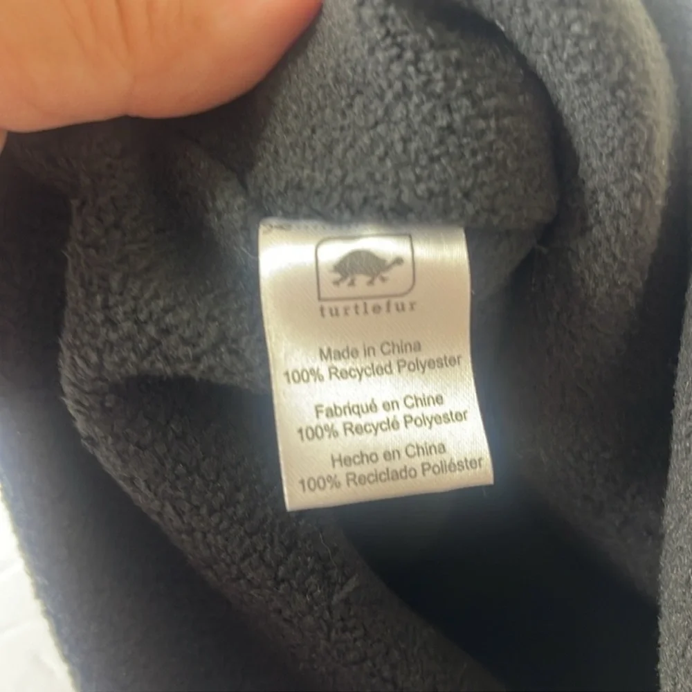 Turtlefur Double Layer Neck Gaiter Warmer Black